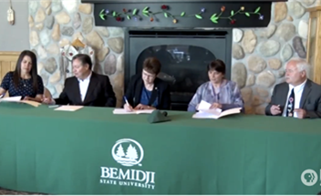 BSU Signs Dual Enrollment Agreements With Leech Lake Tribal College and three other Tribal Colleges - blog post image 