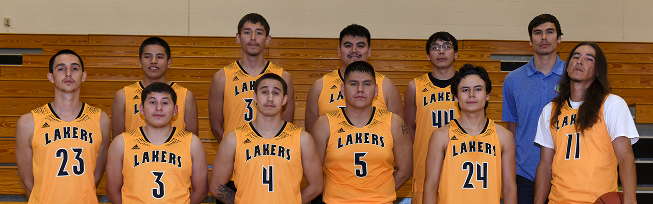 2017-2018 Leech Lakers Mens Basketball Team